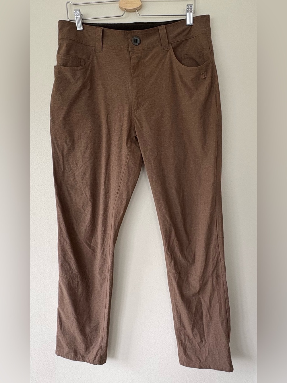 Born Primitive Brown Performance Stretch Pants Mens 34x33 Athletic Outdoor